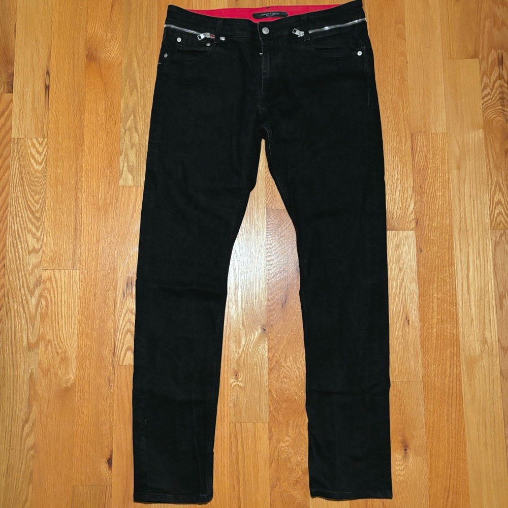 Alexander McQueen Black Denim Runway Jeans 🔥